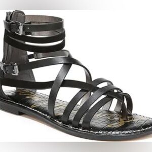 Sam Edelman Black Ganesa Sandals